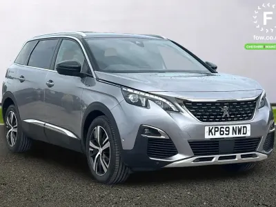 Used Peugeot 5008 GT-line 130 HP (95 kW) 2019 Grey SUV