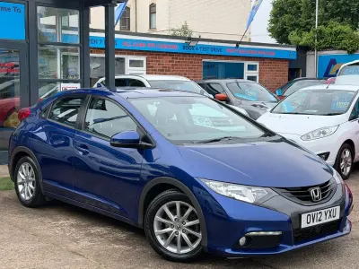 Used Honda Civic EX 142 HP (104 kW) 2012 Blue Hatchback
