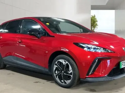 Used MG MG4 EV Trophy 319 kW (435 HP) 2023 Red Hatchback