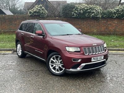 Used Jeep Grand Cherokee Summit 247 HP (181 kW) 2016 Red SUV