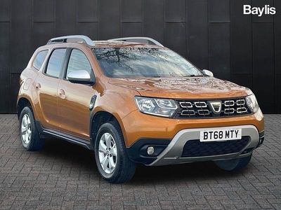 Orange Used 2018 Dacia Duster Comfort Hatchback | £7,799 (Fair price)