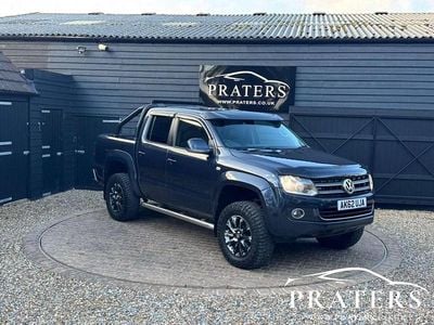 Begagnad VW Amarok Highline 2012 Blå Pickup