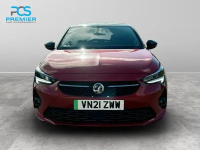 Used Vauxhall Corsa-e SRi 100 kW (136 HP) 2021 Red Hatchback