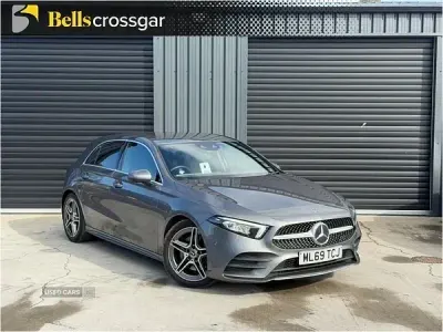 Used Mercedes A220 AMG Line Premium 190 HP (139 kW) 2019 Grey Hatchback