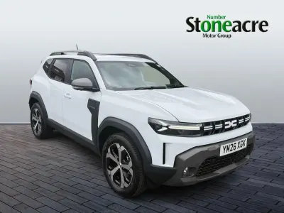 New Dacia Duster Journey 143 HP (105 kW) 2026 White Hatchback