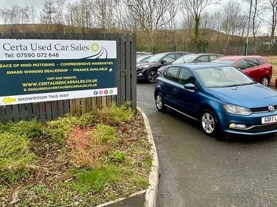 Used VW Polo Edition 60 HP (44 kW) 2017 Blue Hatchback