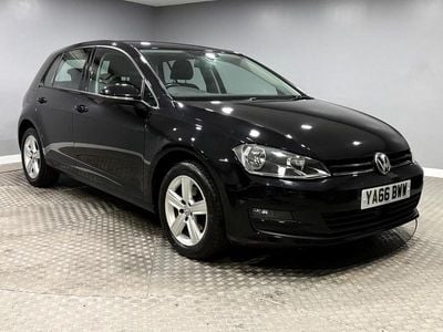 Used VW Golf VII Edition 125 HP (91 kW) 2016 Black Hatchback