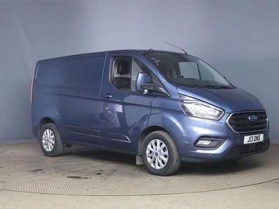 Used Ford Transit Custom Limited 130 HP (95 kW) 2019 Blue Van
