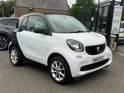 Used Smart ForTwo Coupé Passion 71 HP (52 kW) 2018 Black Coupe