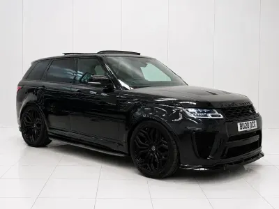 Used Land Rover Range Rover Sport SVR 575 HP (422 kW) 2020 Black SUV
