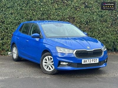 Used Skoda Fabia Comfort 110 HP (80 kW) 2022 Blue Hatchback