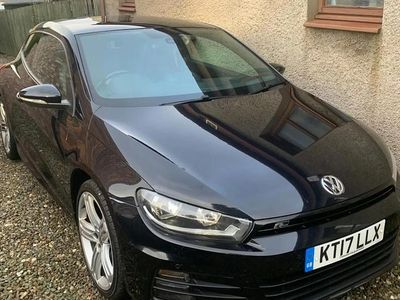 Black Used 2017 VW Scirocco R-line Coupe | £12,899 (Fair price)