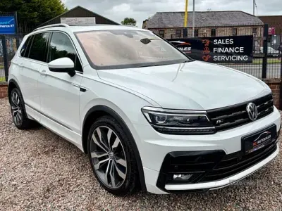 Used VW Tiguan R-line 190 HP (139 kW) 2018 White SUV