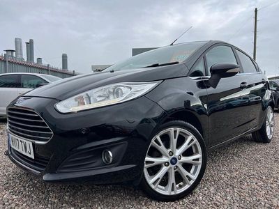 Used Ford Fiesta Titanium 2017 Black Hatchback