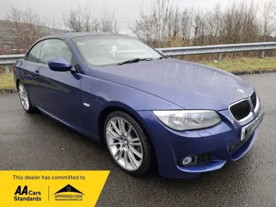 Begagnad BMW 320 Cabriolet M Sport 184 HK (135 kW) 2011 Blå Cab