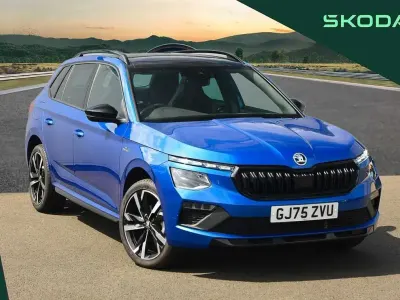 Used Skoda Kamiq Monte Carlo 115 HP (84 kW) 2025 Race blue metallic SUV