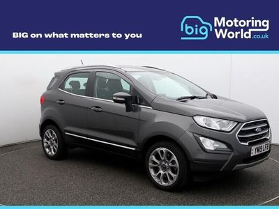 used Ford Ecosport 1.0T EcoBoost GPF Titanium SUV 5dr Petrol Manual Euro 6 (s/s) (125 ps) Part Leather
