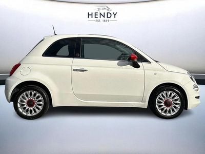 White Used 2022 Fiat 500 Red Hatchback | £9,499 (Fair price)