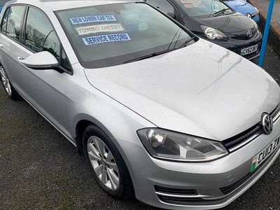 Used VW Golf VII SE 105 HP (77 kW) 2013 Silver Hatchback