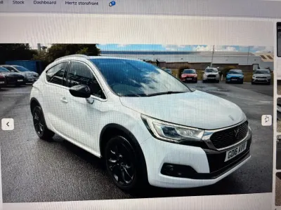 Used DS Automobiles DS4 130 HP (95 kW) 2016 White Hatchback