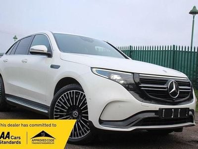 Used Mercedes EQC400 AMG Line Premium 300 kW (408 HP) 2021 White SUV