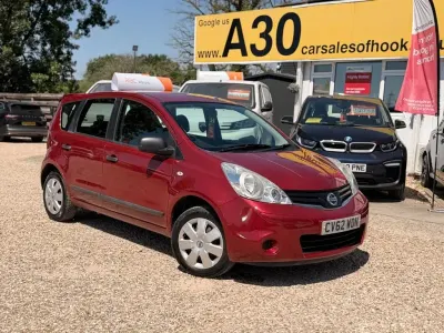 Used Nissan Note Visia 110 HP (80 kW) 2012 Red Hatchback