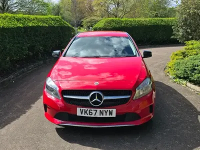 Used Mercedes A180 2017 Red Hatchback