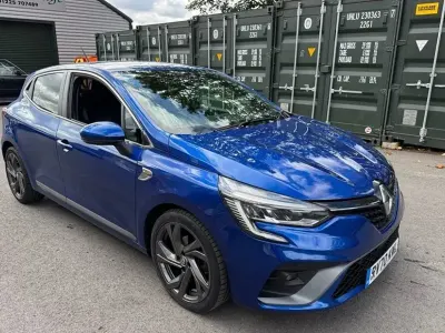 Used Renault Clio RS Line 100 HP (73 kW) 2020 Blue Hatchback