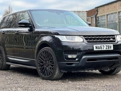 Black Used 2017 Land Rover Range Rover Sport HSE SUV | £20,000 (Good price)
