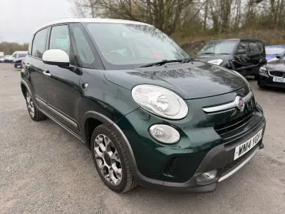 Used Fiat 500L Trekking 85 HP (62 kW) 2014 Green MPV