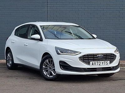 Used Ford Focus Titanium 125 HP (91 kW) 2023 White Hatchback
