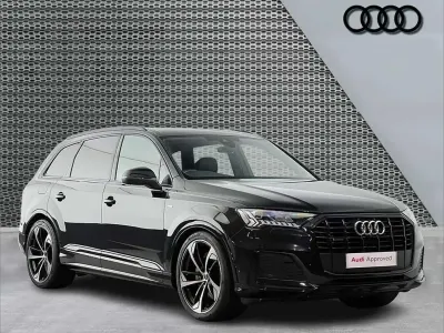 Used Audi Q7 S-Line 228 HP (167 kW) 2022 Black SUV