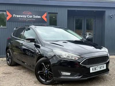 Used Ford Focus Zetec 2017 Black Hatchback