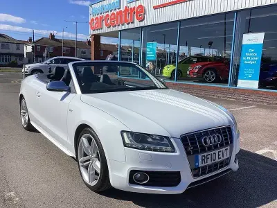 Used Audi A5 Cabriolet Comfort 2010 White Cabriolet