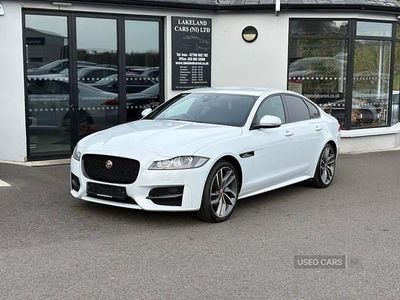 Używany Jaguar XF R-Sport 180 KM (132 kW) 2018 Biały Sedan/Limuzyna
