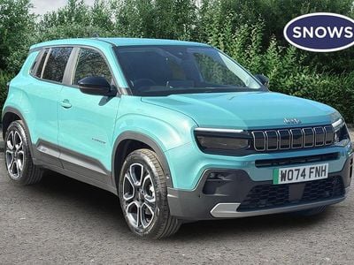 Used Jeep Avenger EV Summit 114 kW (156 HP) 2025 Silver SUV