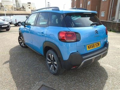 Begagnad Citroën C3 Aircross Feel 108 HK (79 kW) 2018 Blå SUV