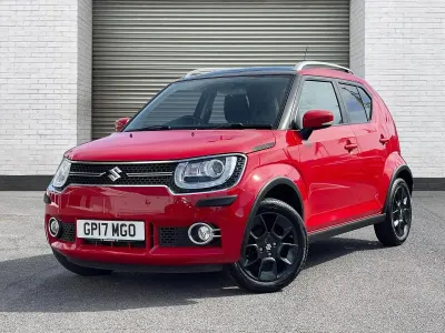 Used Suzuki Ignis SZ5 90 HP (66 kW) 2017 Red/black SUV