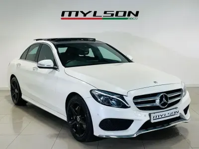 Used Mercedes C200 AMG Line Premium Plus 184 HP (135 kW) 2014 White Sedan