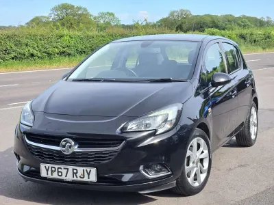 Used Vauxhall Corsa SRi 75 HP (55 kW) 2017 Black Hatchback