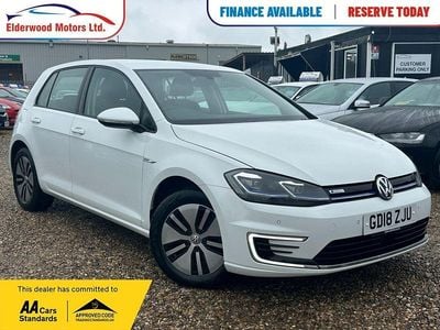 White Used 2018 VW e-Golf Hatchback | £7,990 (Fair price)
