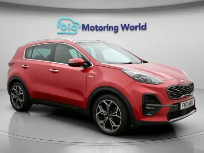 Used Kia Sportage GT-Line S 136 HP (100 kW) 2021 Red SUV