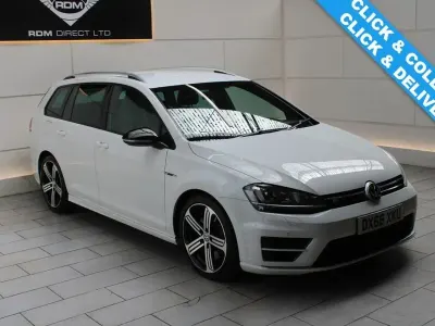 Used VW Golf VII R 2016 White Estate