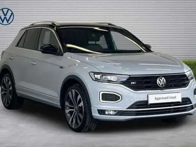Used VW T-Roc R-line 150 HP (110 kW) 2021 Silver SUV