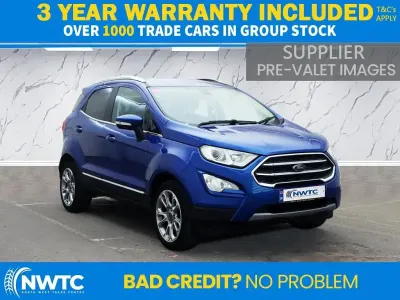 Used Ford Ecosport Titanium 2019 Blue SUV