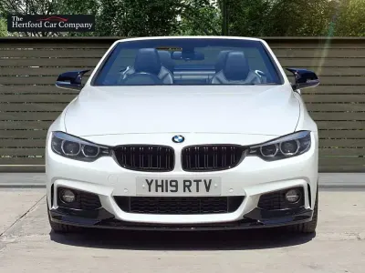 Used BMW 430 Cabriolet M Sport 258 HP (189 kW) 2019 White Cabriolet