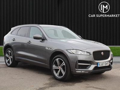 Grey Used 2018 Jaguar F-Pace R-Sport SUV | £13,885 (Good price)