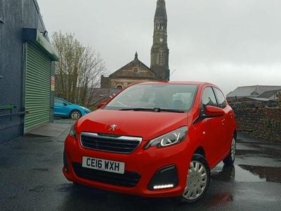 Used Peugeot 108 Active 68 HP (50 kW) 2016 Red Hatchback