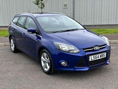 Used Ford Focus Zetec 115 HP (84 kW) 2014 Blue Estate