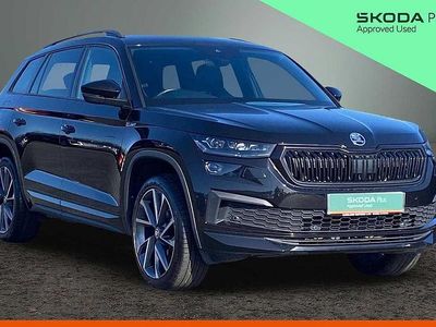 Used Skoda Kodiaq SportLine 110 HP (80 kW) 2023 Black magic pearl effect SUV